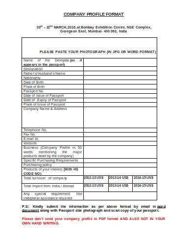 Detail Company Profile Template Word Doc Nomer 15