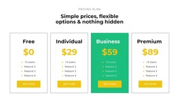 Detail Comparison Html Template Nomer 29