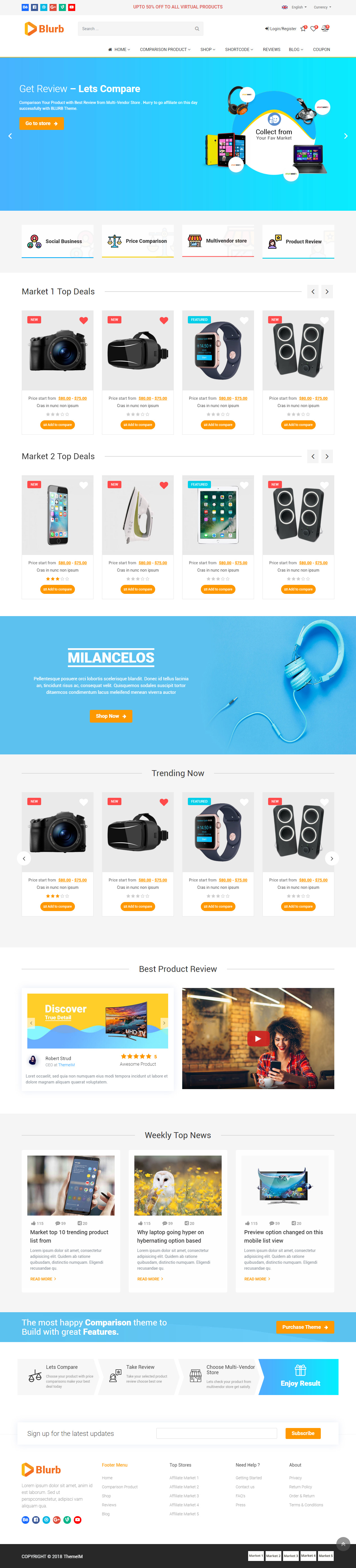 Detail Comparison Html Template Nomer 35