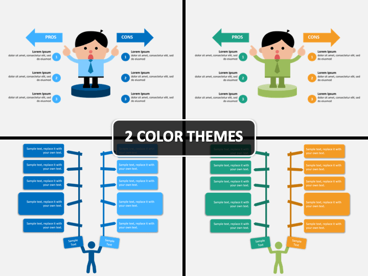 Detail Comparison Ppt Template Free Download Nomer 28