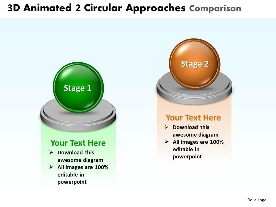 Detail Comparison Ppt Template Free Download Nomer 32