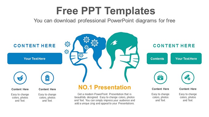 Detail Comparison Ppt Template Free Download Nomer 43
