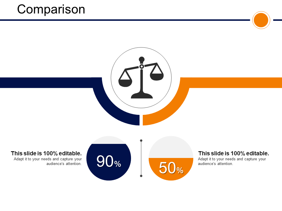 Detail Comparison Ppt Template Free Download Nomer 44