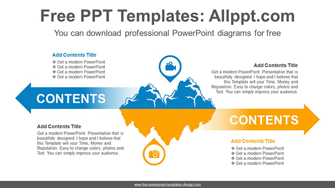Detail Comparison Ppt Template Free Download Nomer 9