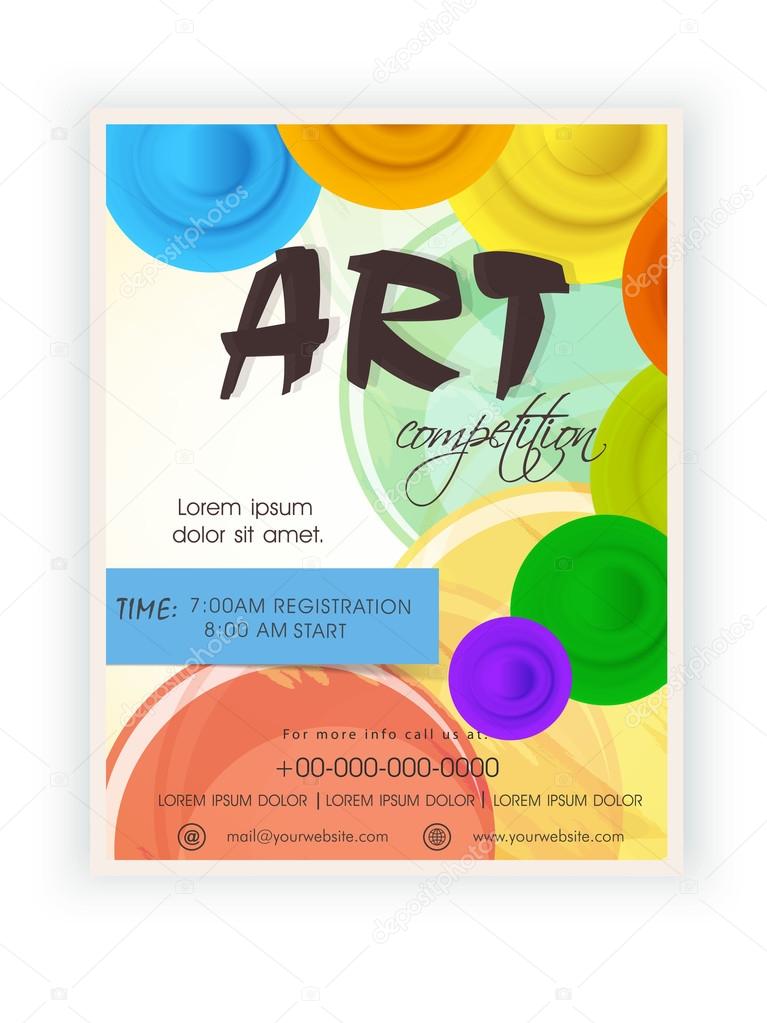 Detail Competition Brochure Template Nomer 19