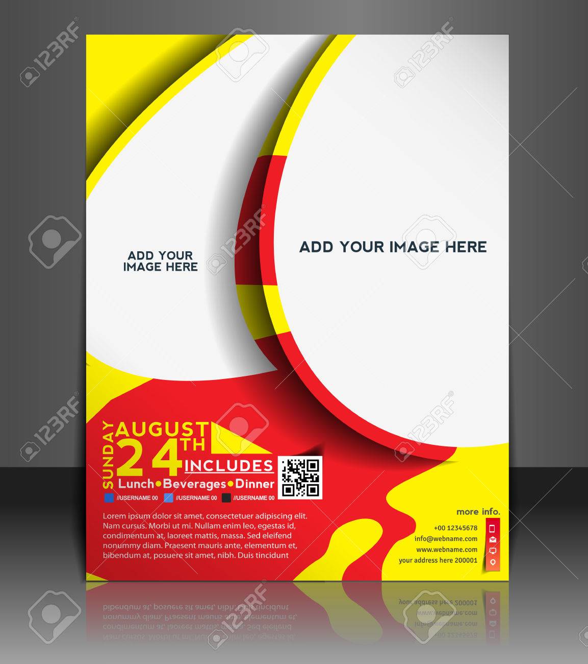 Detail Competition Brochure Template Nomer 10