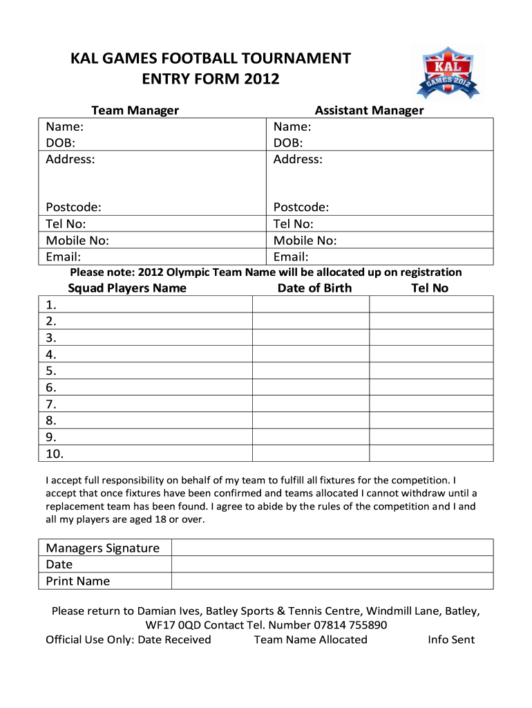 Detail Competition Rules Template Nomer 24