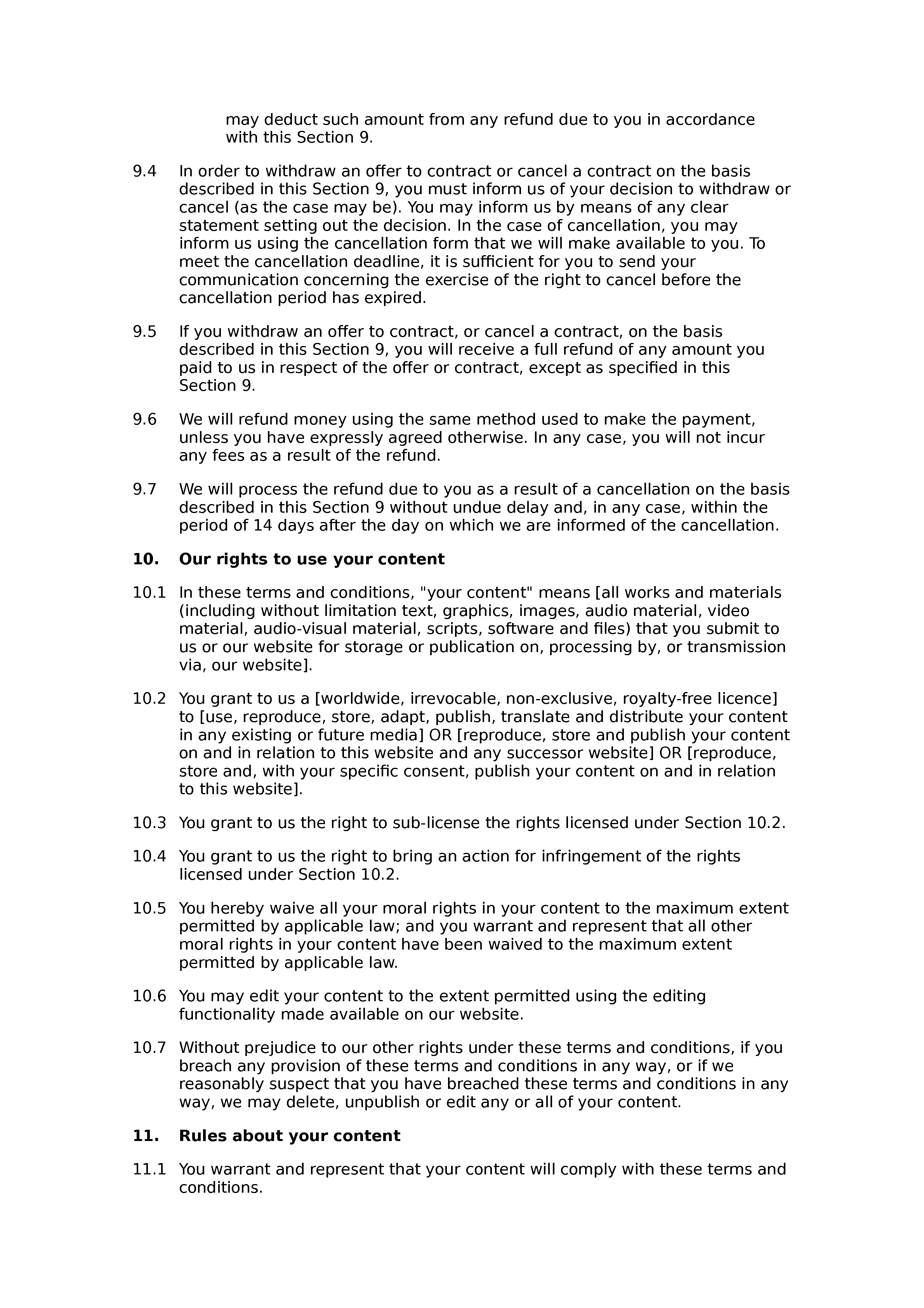 Detail Competition Rules Template Nomer 28