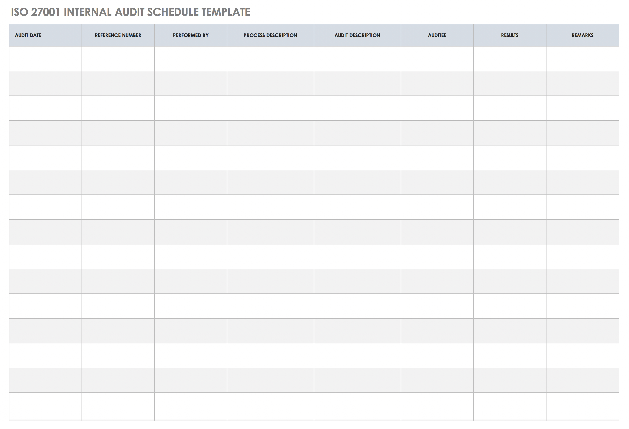 Detail Compliance Audit Program Template Nomer 52