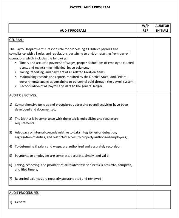 Download Compliance Audit Program Template Nomer 8