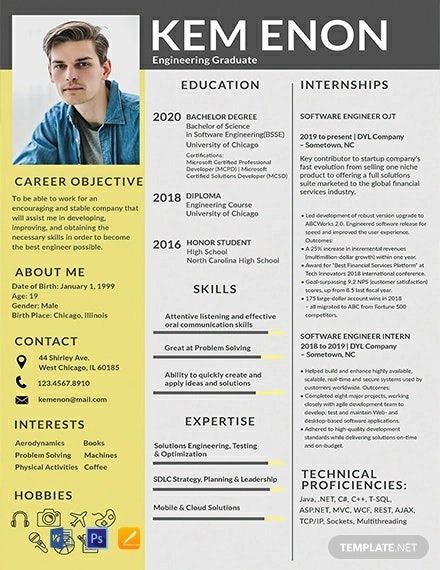 Detail Comprehensive Curriculum Vitae Template Nomer 25