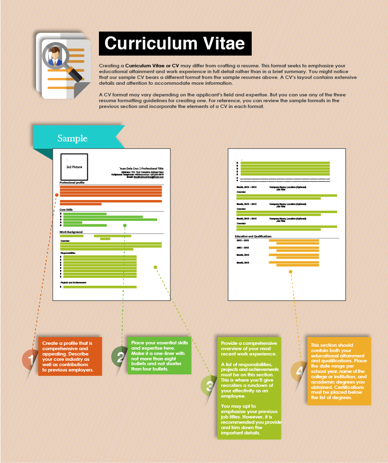 Detail Comprehensive Curriculum Vitae Template Nomer 45