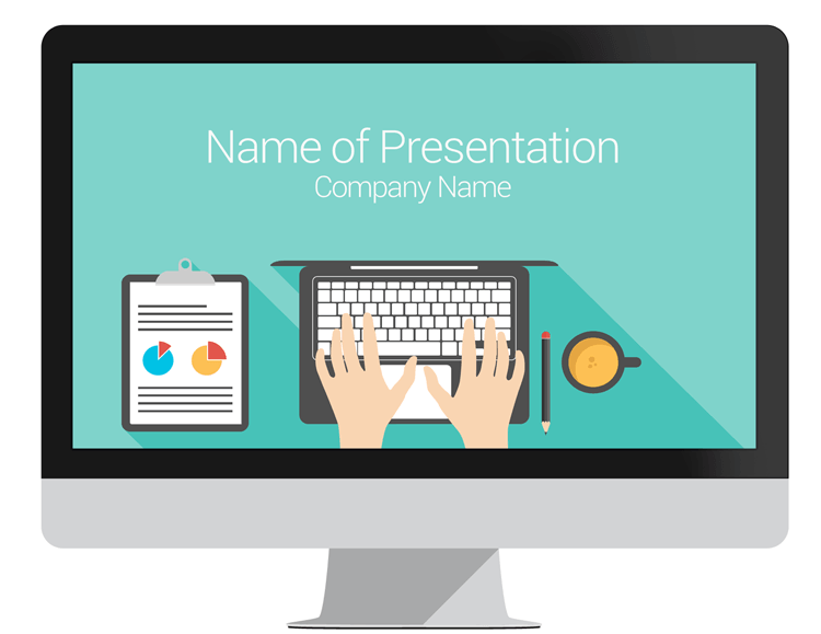 Computer Powerpoint Template - KibrisPDR