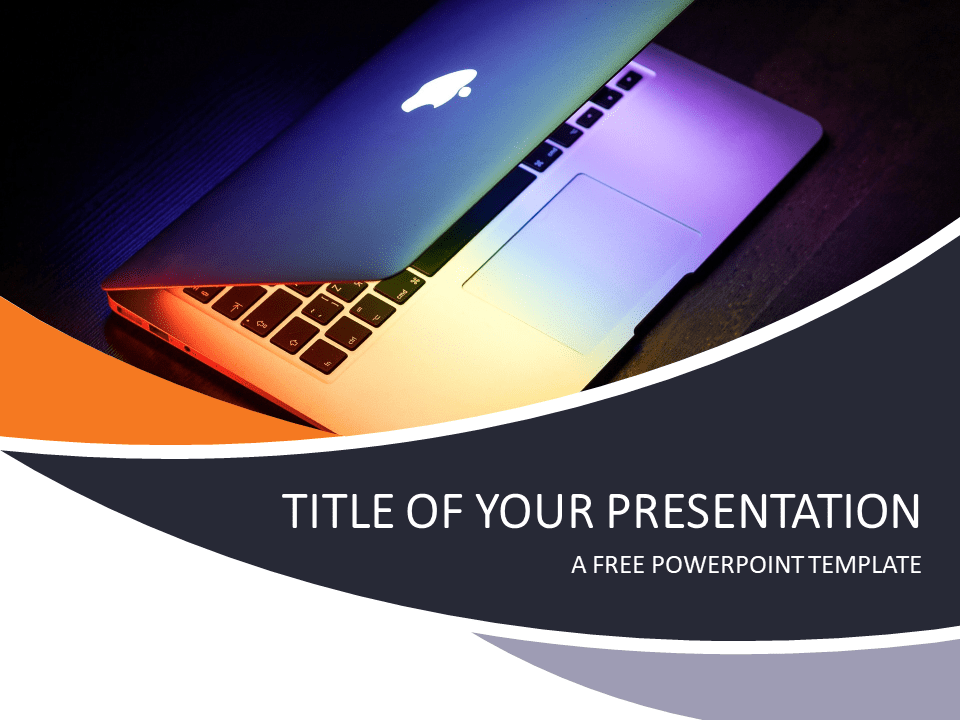 Detail Computer Powerpoint Template Nomer 2