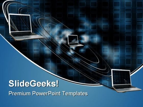 Detail Computer Powerpoint Template Nomer 10