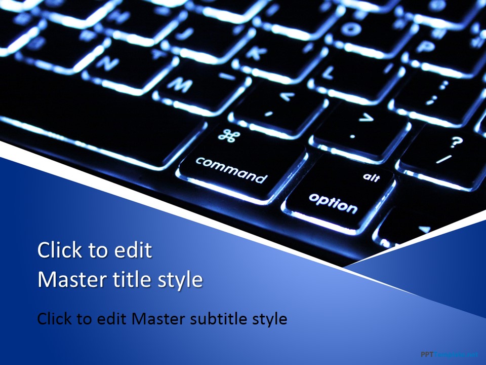 Detail Computer Powerpoint Template Nomer 12