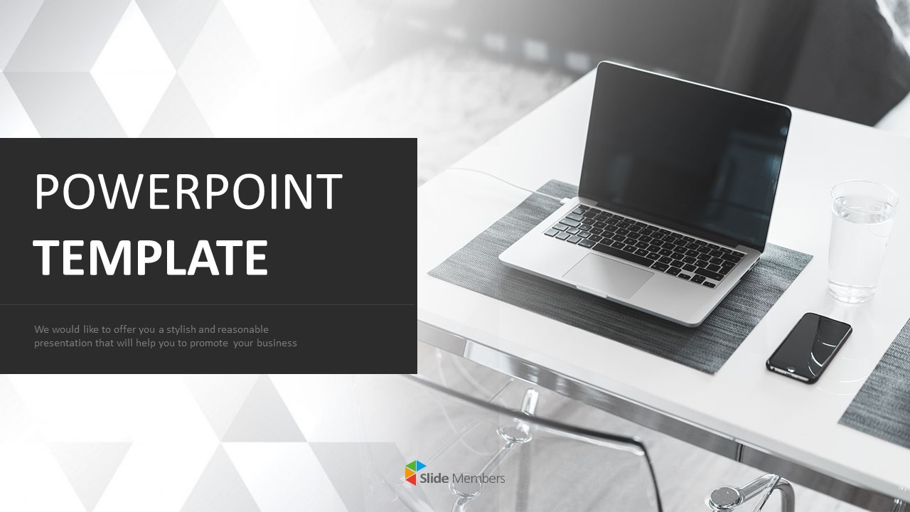 Detail Computer Powerpoint Template Nomer 13