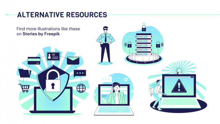 Detail Computer Security Powerpoint Template Nomer 4