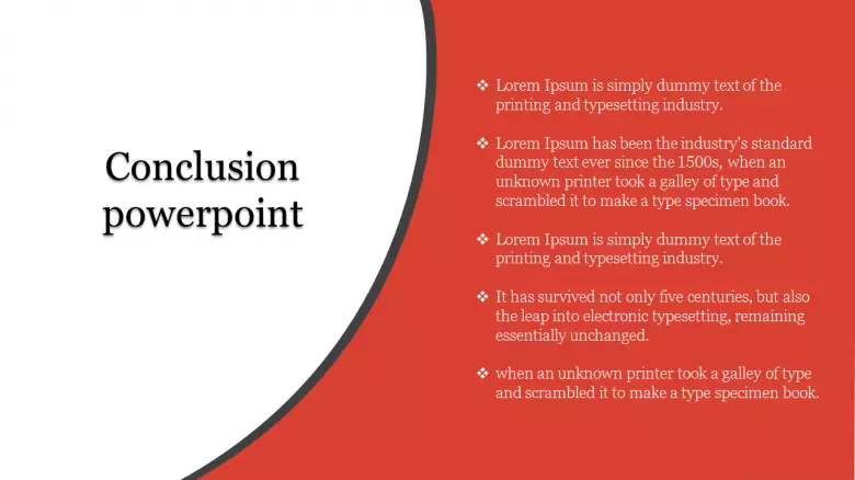 Detail Conclusion Powerpoint Template Nomer 15