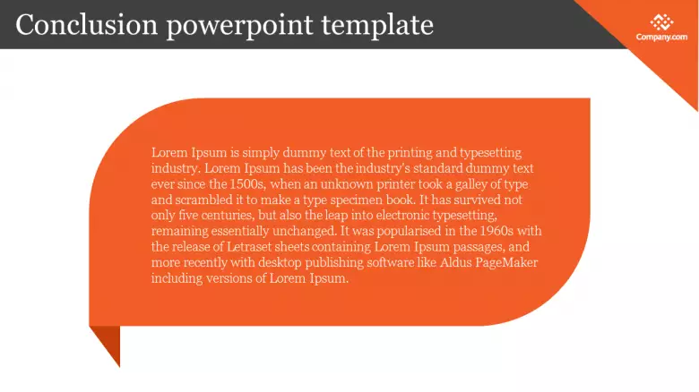 Detail Conclusion Powerpoint Template Nomer 34