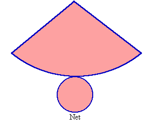 Detail Cone Net Template Nomer 13