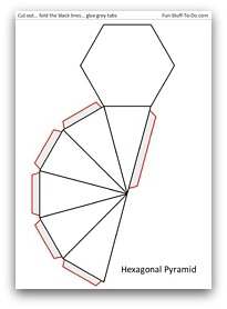 Detail Cone Net Template Nomer 21