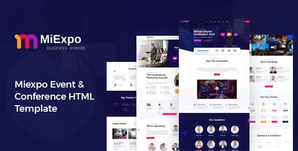 Detail Conference Html Template Nomer 13