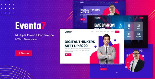 Detail Conference Html Template Nomer 16