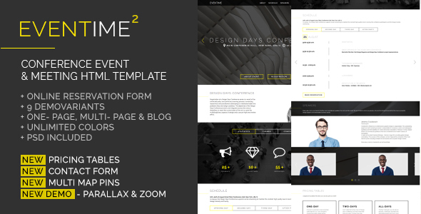 Detail Conference Html Template Nomer 20