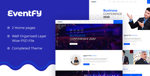 Detail Conference Html Template Nomer 31