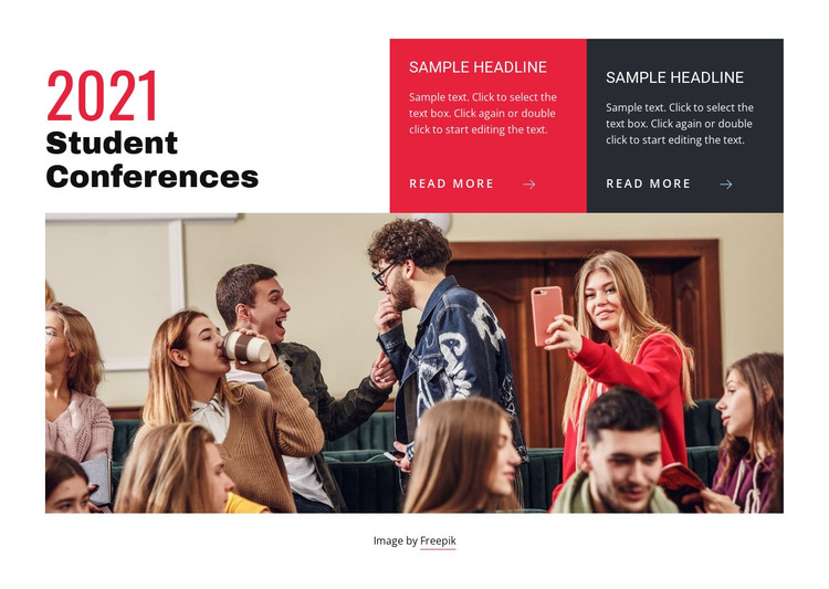 Detail Conference Html Template Nomer 35