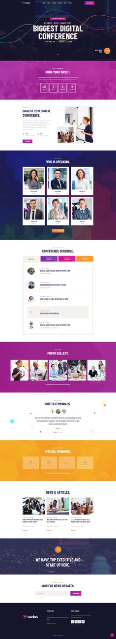 Detail Conference Html Template Nomer 47