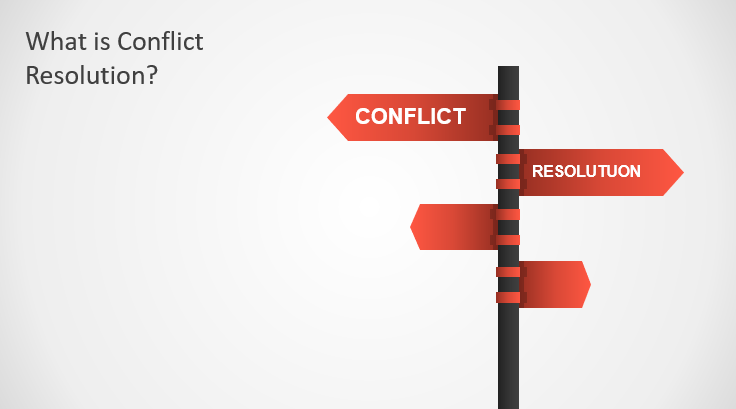 Conflict Powerpoint Template - KibrisPDR