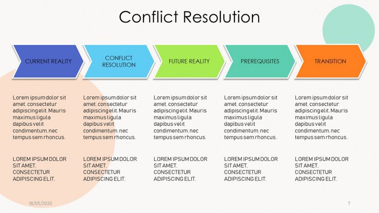 Detail Conflict Powerpoint Template Nomer 27