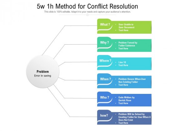 Detail Conflict Powerpoint Template Nomer 38