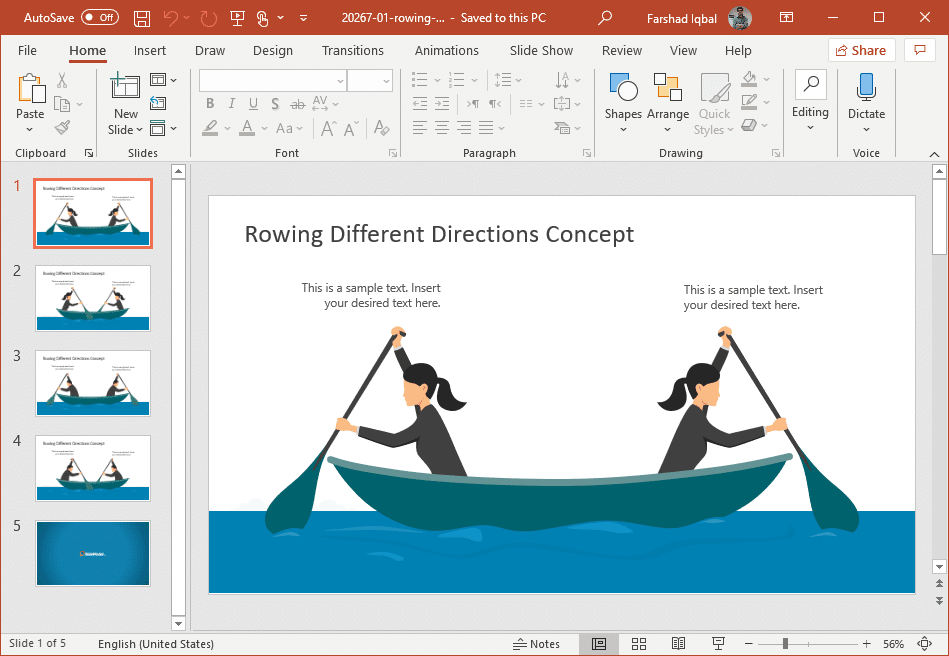 Detail Conflict Powerpoint Template Nomer 45