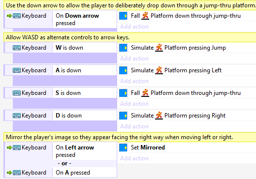 Detail Construct 2 Platformer Template Nomer 7