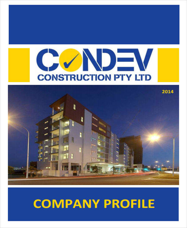 Detail Construction Company Profile Template Nomer 34