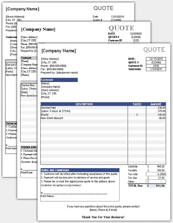 Detail Construction Estimate Template Nomer 21
