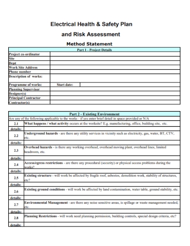 Detail Construction Method Statement Template Doc Nomer 26