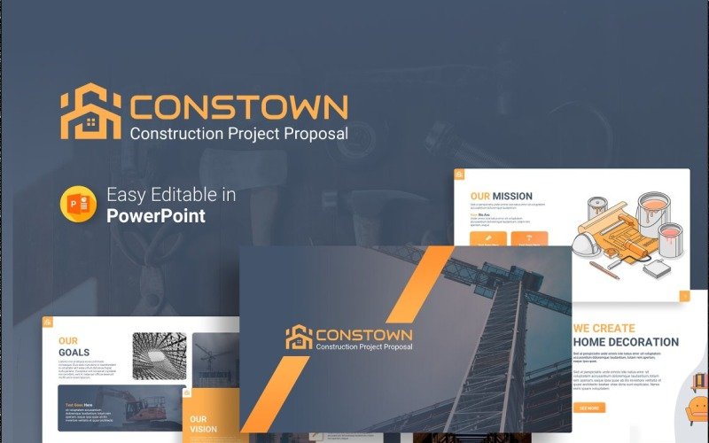 Detail Construction Ppt Template Nomer 28