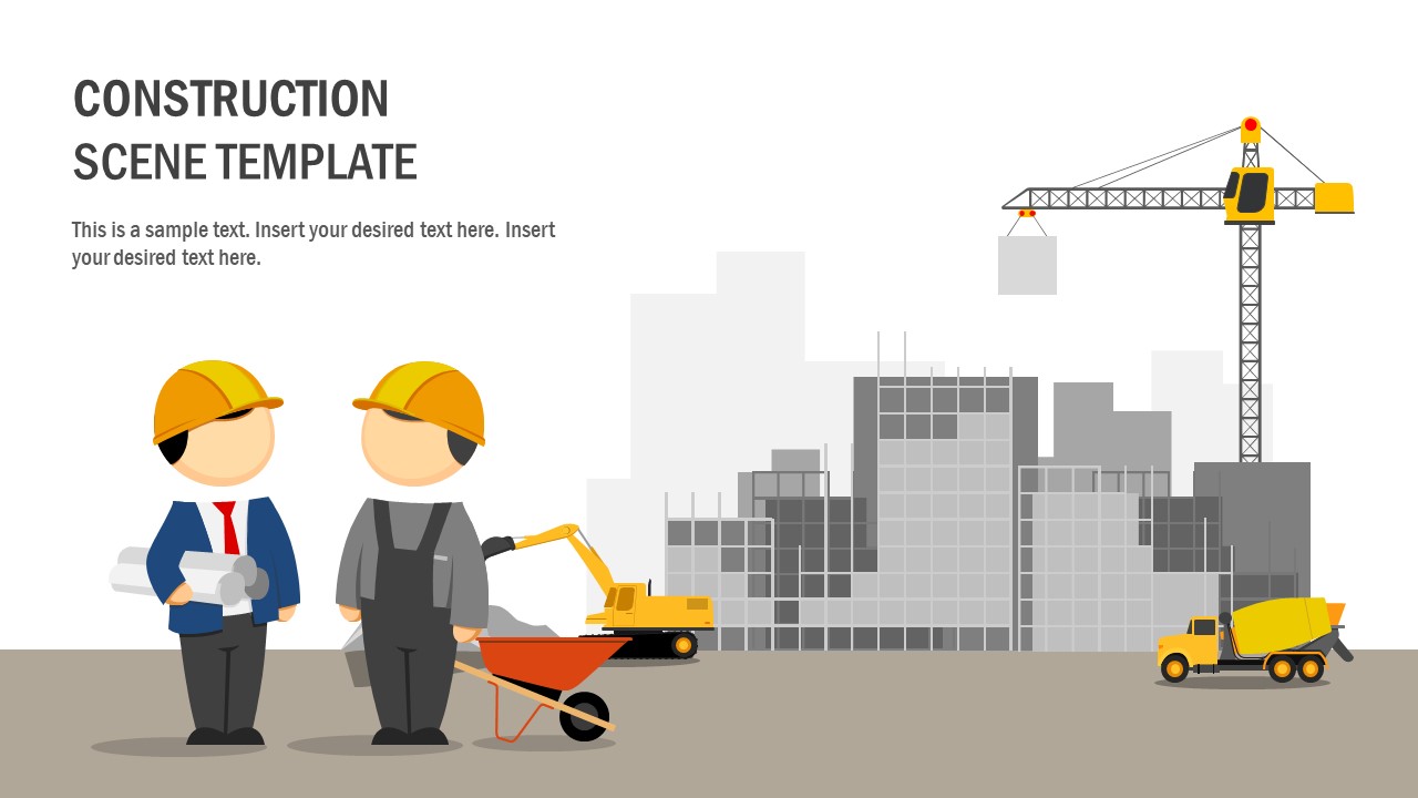 Detail Construction Ppt Template Nomer 5