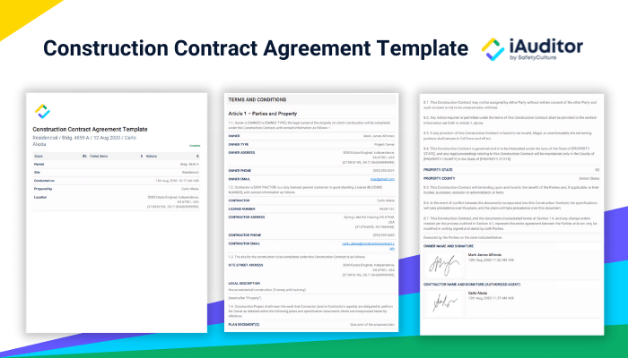 Detail Construction Terms And Conditions Template Nomer 37
