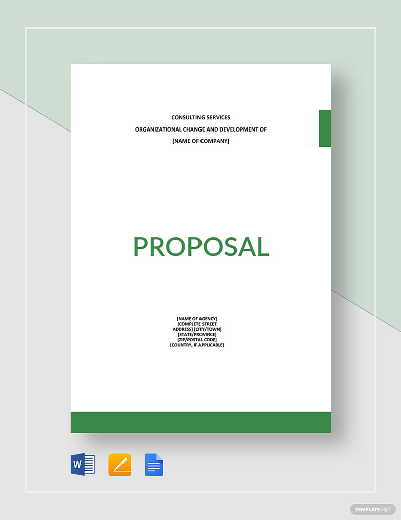 Detail Consulting Fee Proposal Template Nomer 12