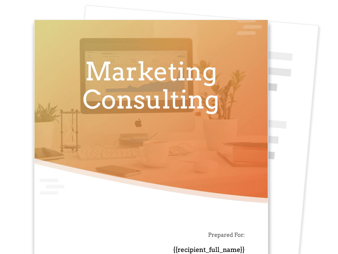 Detail Consulting Fee Proposal Template Nomer 49