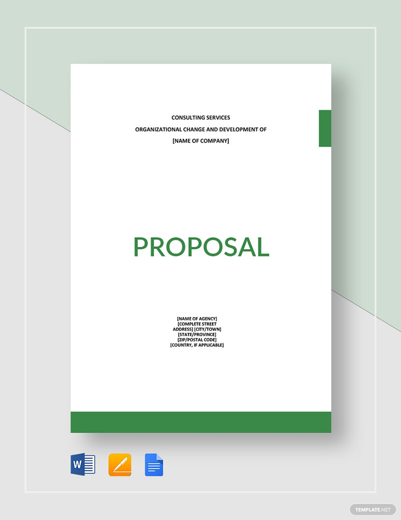 Detail Consulting Project Proposal Template Nomer 17