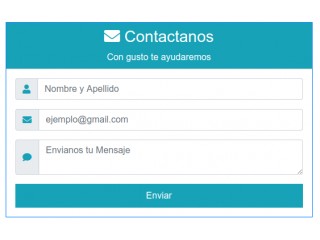 Detail Contact Form Bootstrap Template Nomer 25