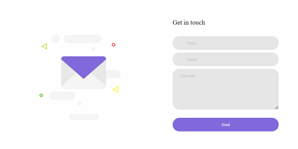 Detail Contact Form Bootstrap Template Nomer 46