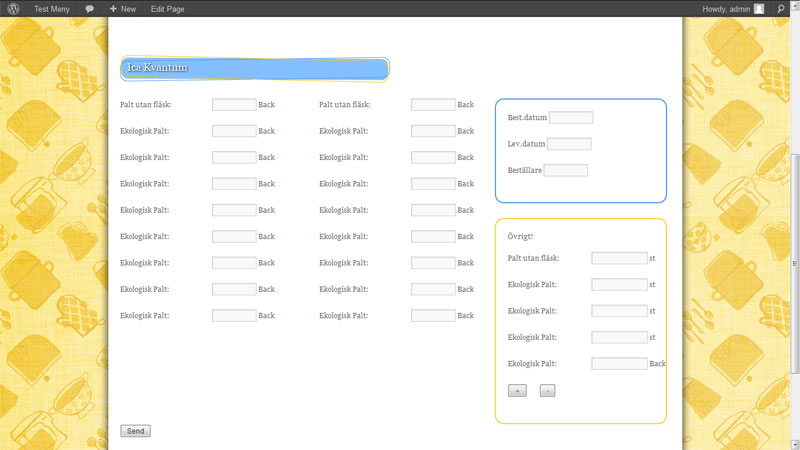 Detail Contact Form Template Nomer 23