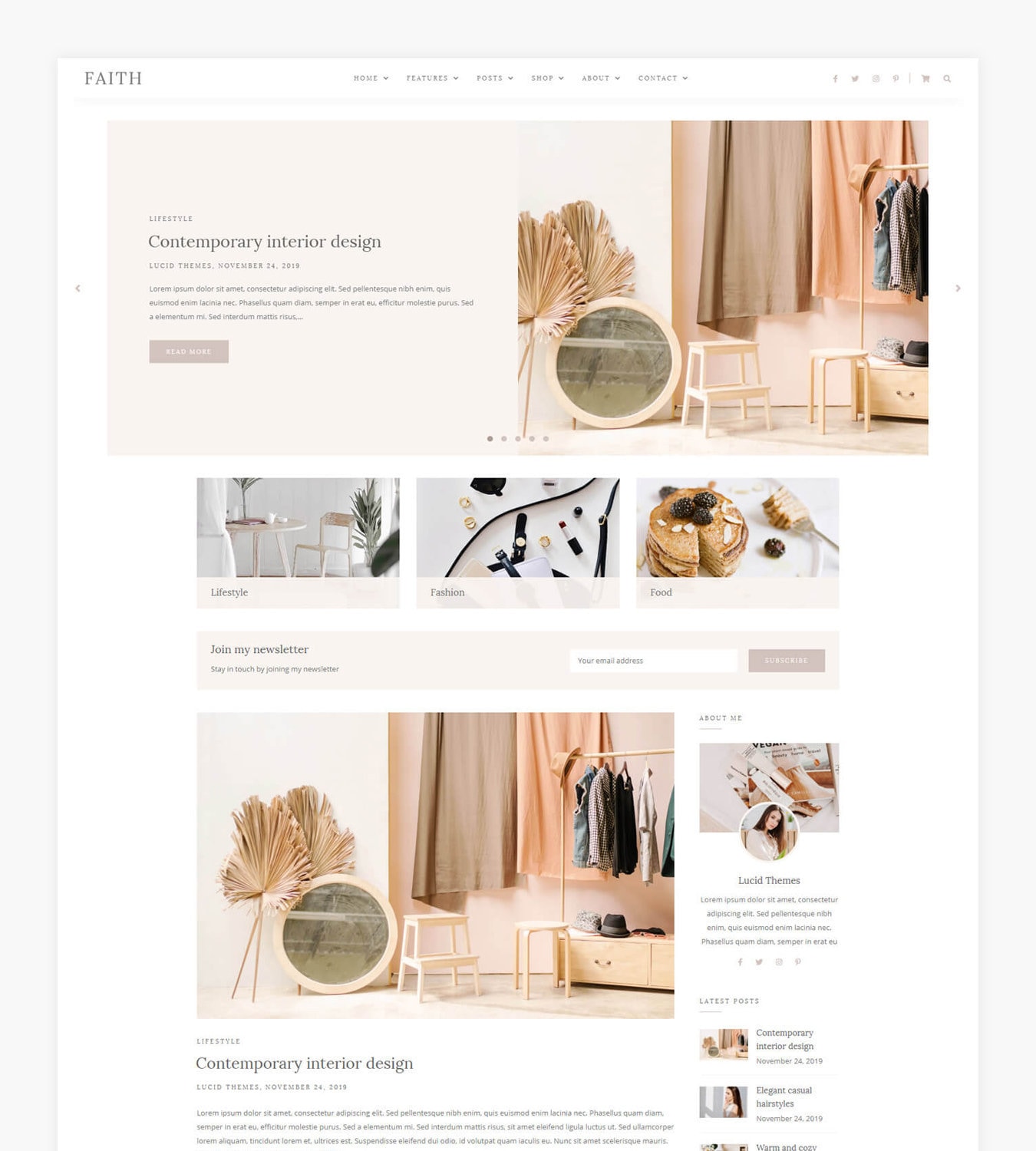 Detail Contempo Template Blogger Nomer 48